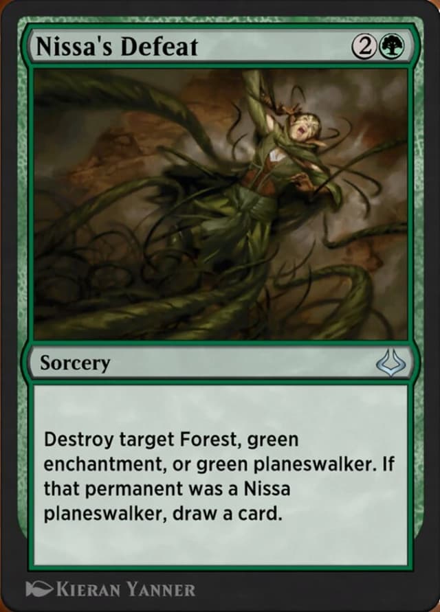 Nissa's Defeat image