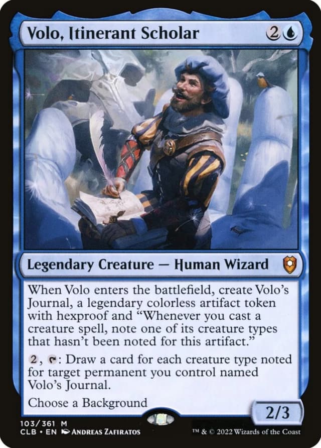 Volo, Itinerant Scholar image
