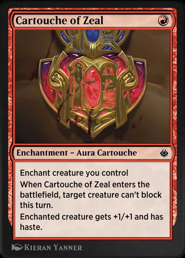 Cartouche of Zeal image