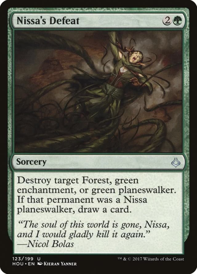 Nissa's Defeat image