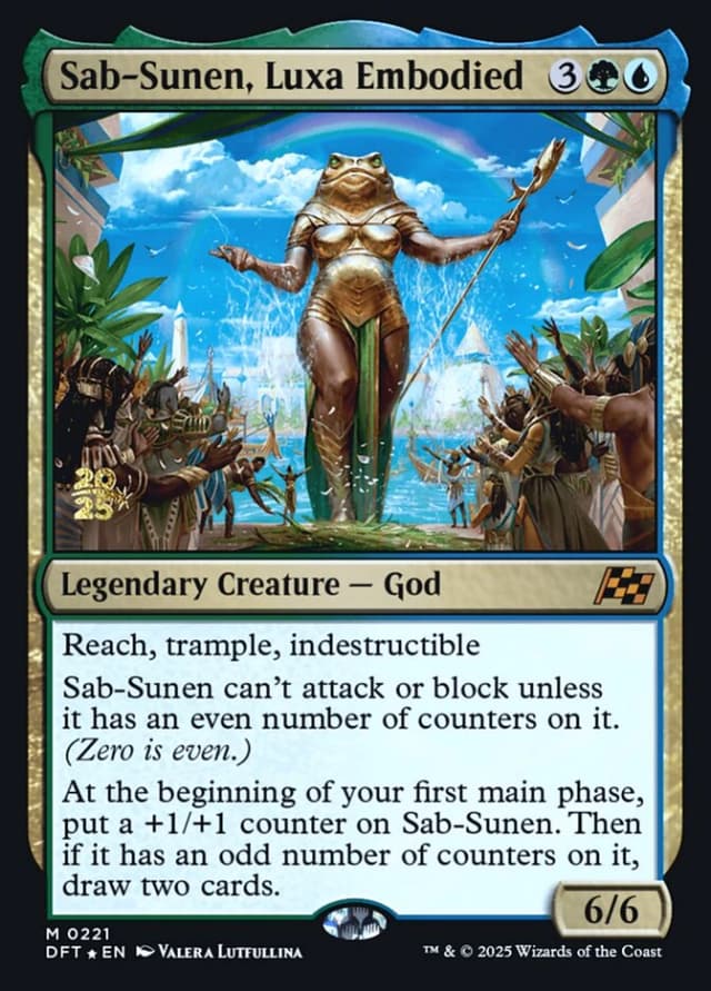 Sab-Sunen, Luxa Embodied image