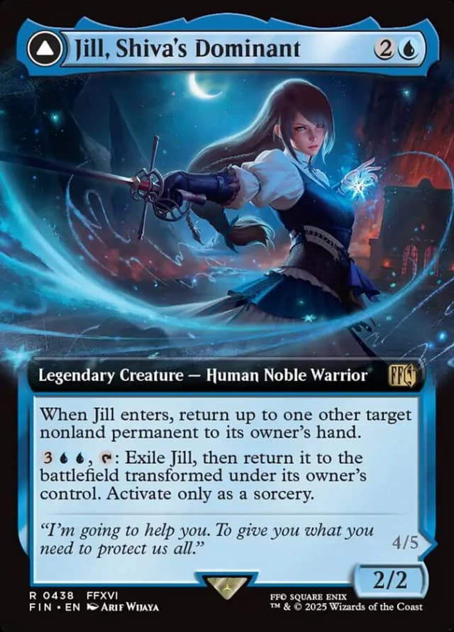 Jill, Shiva's Dominant // Shiva, Warden of Ice image