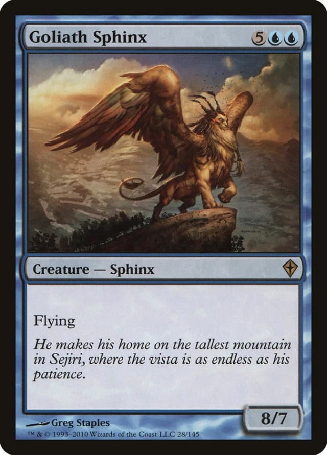 Goliath Sphinx image