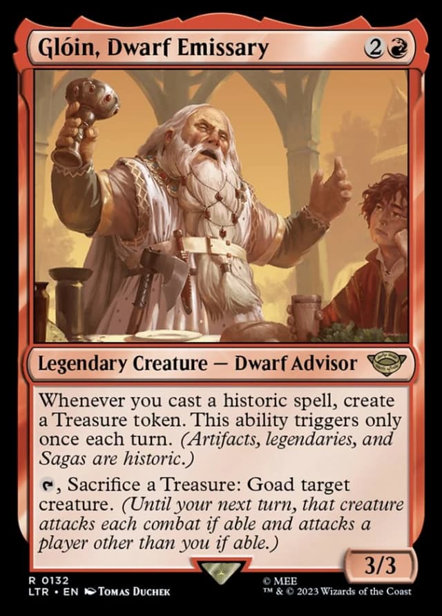 Glóin, Dwarf Emissary image