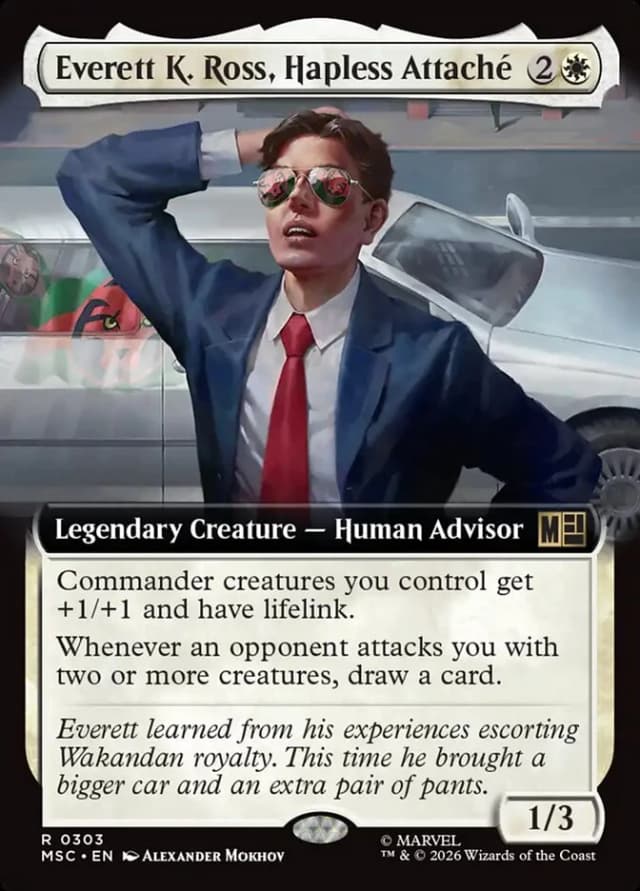 Everett K. Ross, Hapless Attaché image