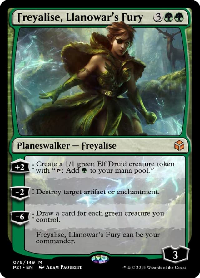 Freyalise, Llanowar's Fury image