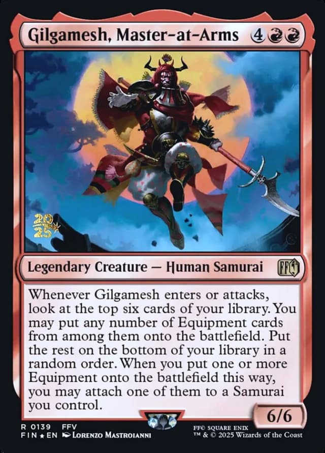 Gilgamesh, Master-at-Arms image
