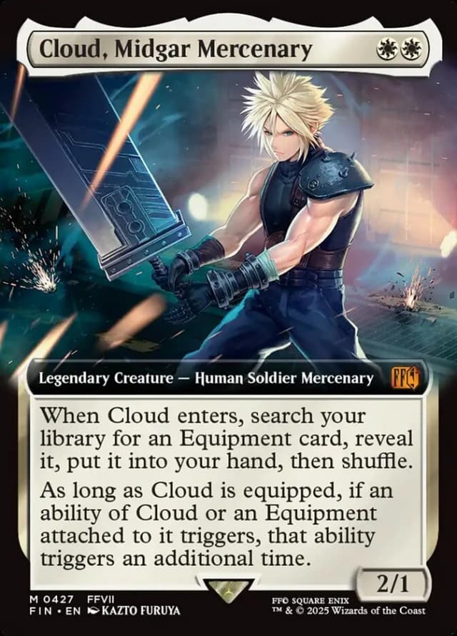 Cloud, Midgar Mercenary image