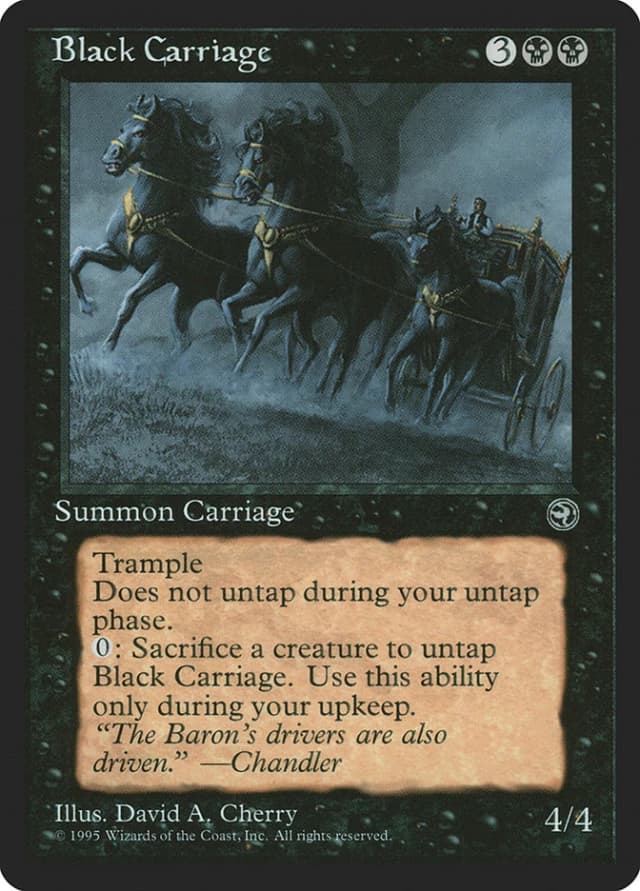Black Carriage image
