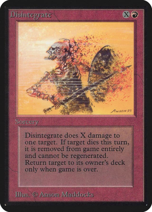 Disintegrate image