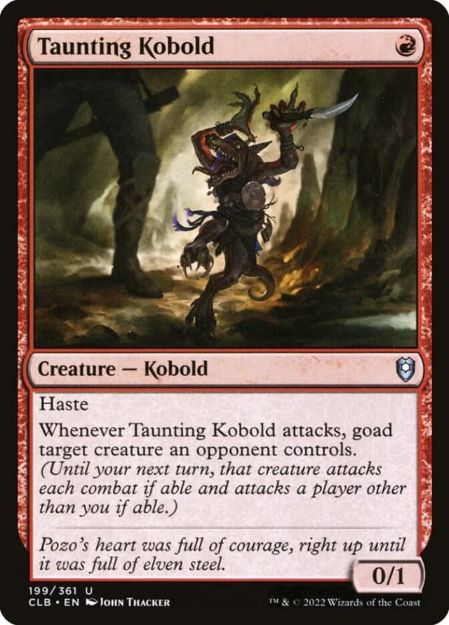 Taunting Kobold image