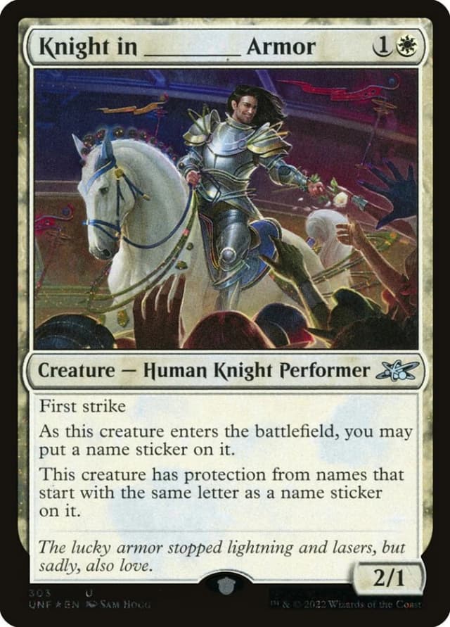 Knight in _____ Armor image