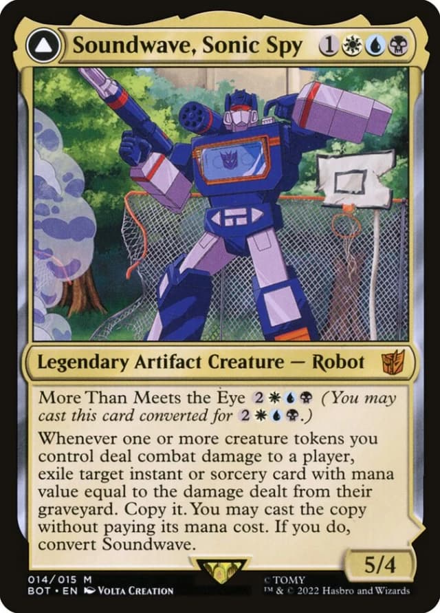Soundwave, Sonic Spy // Soundwave, Superior Captain image