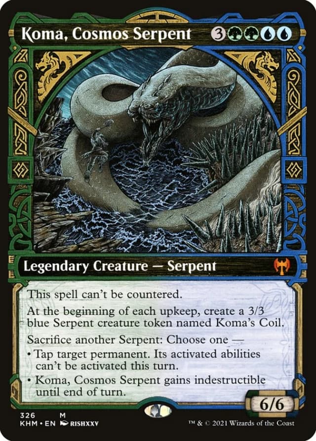 Koma, Cosmos Serpent image