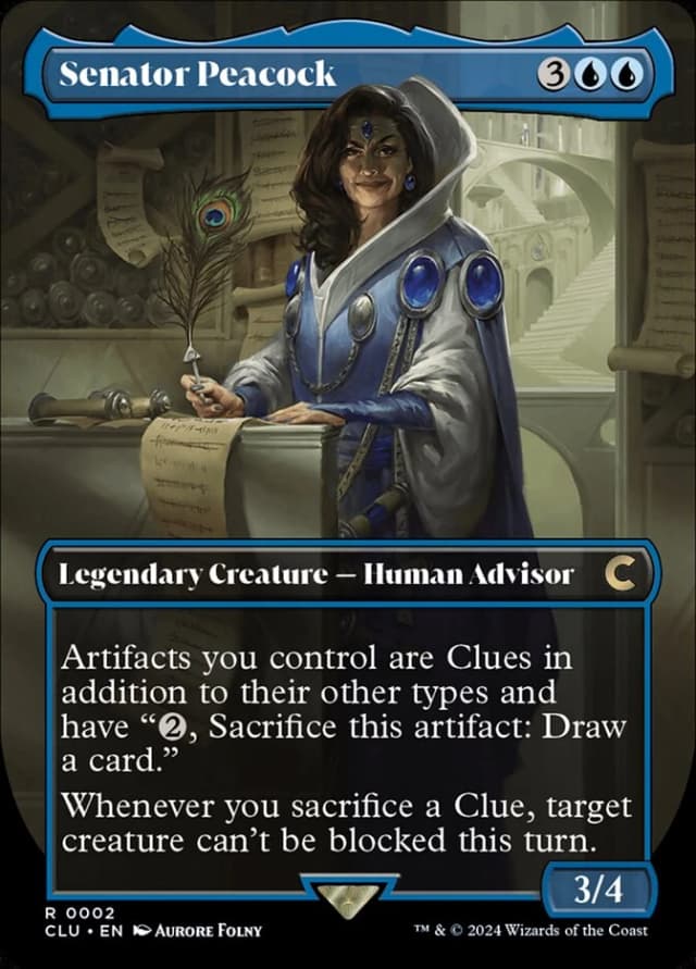 Senator Peacock image