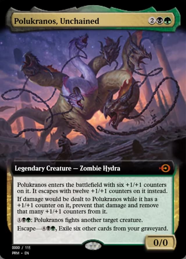 Polukranos, Unchained image