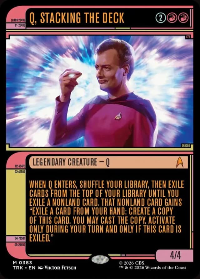 Q, Stacking the Deck image