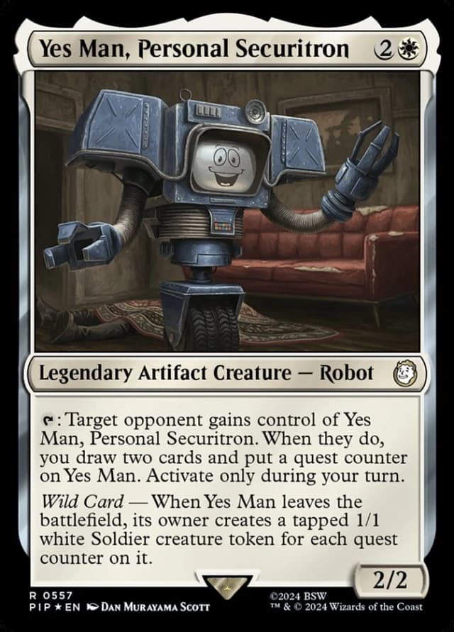 Yes Man, Personal Securitron image
