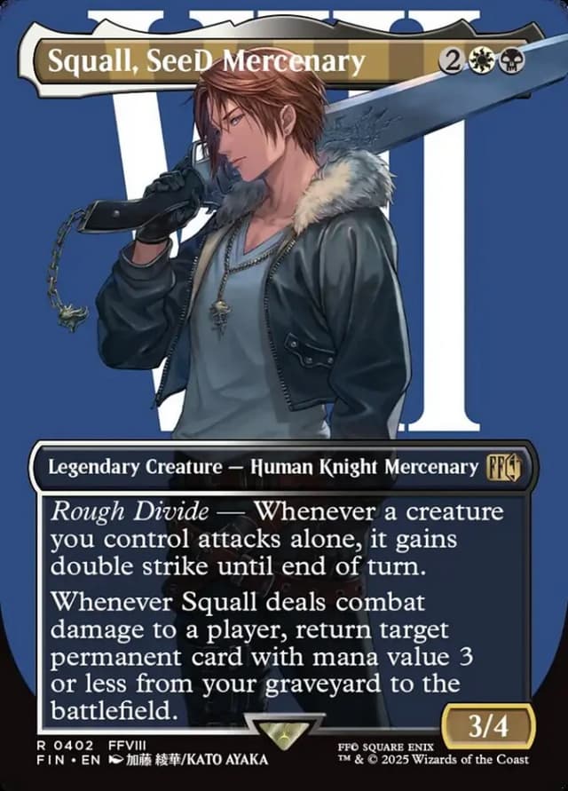 Squall, SeeD Mercenary image