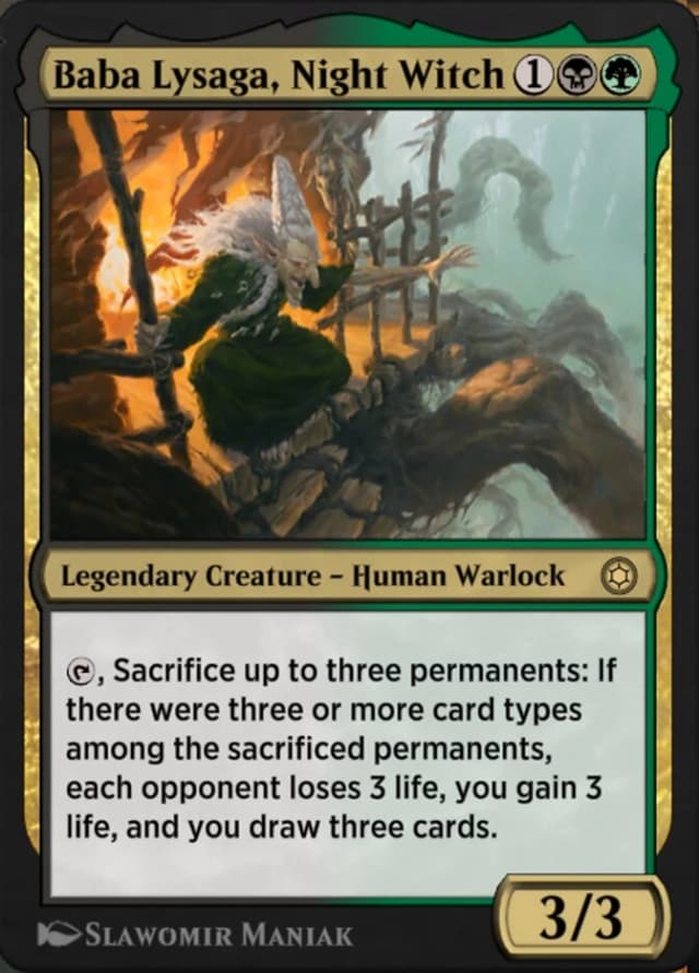 Baba Lysaga, Night Witch image