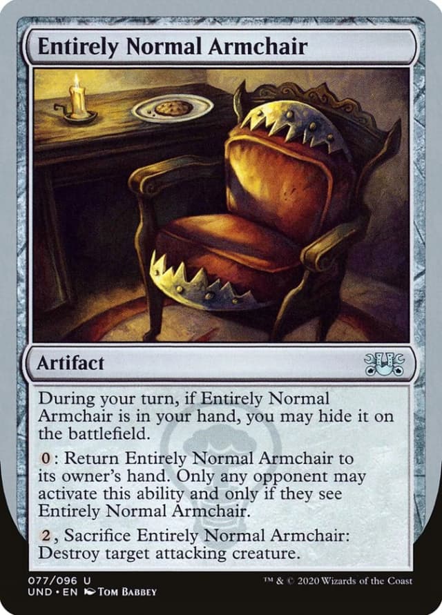 Entirely Normal Armchair image