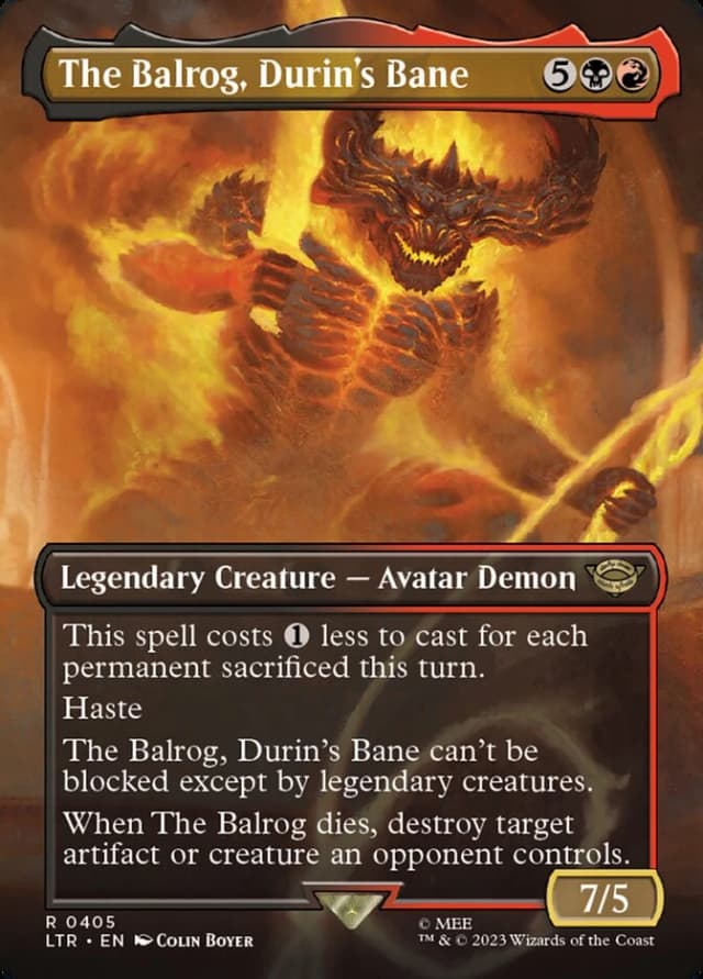 The Balrog, Durin's Bane image