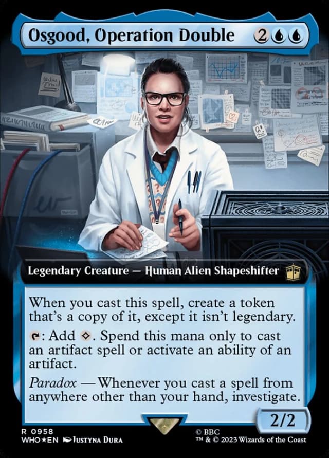Osgood, Operation Double image