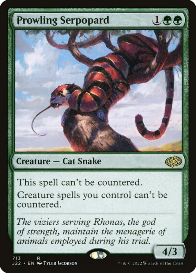 Prowling Serpopard image