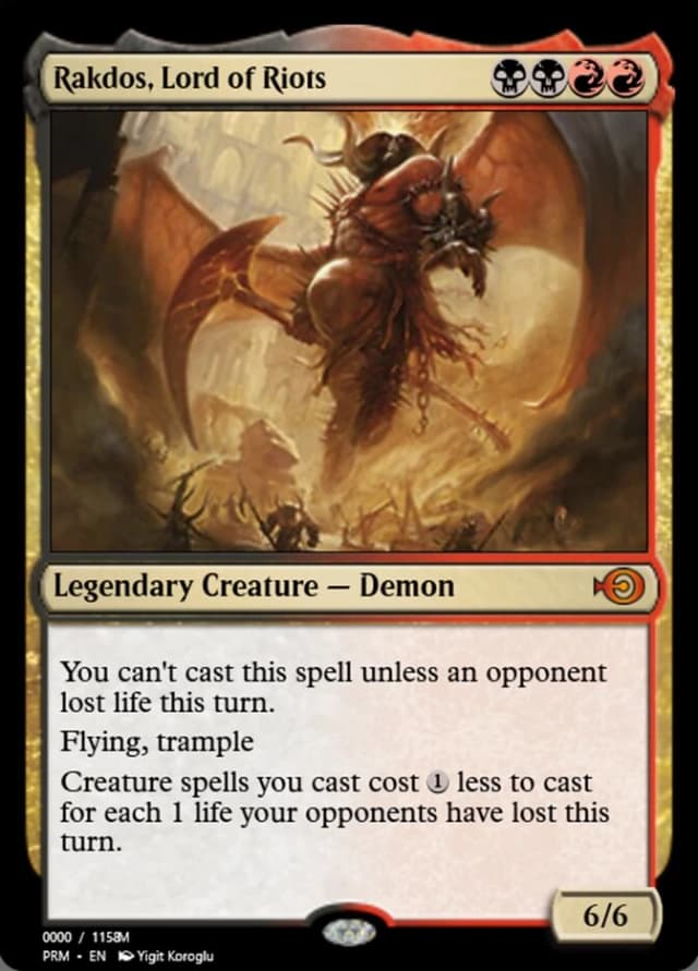 Rakdos, Lord of Riots image