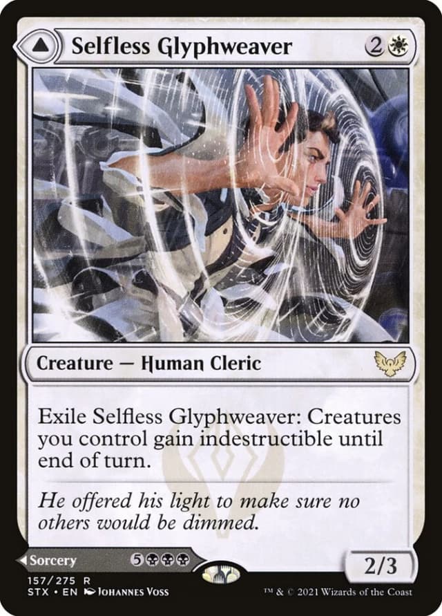Selfless Glyphweaver // Deadly Vanity image
