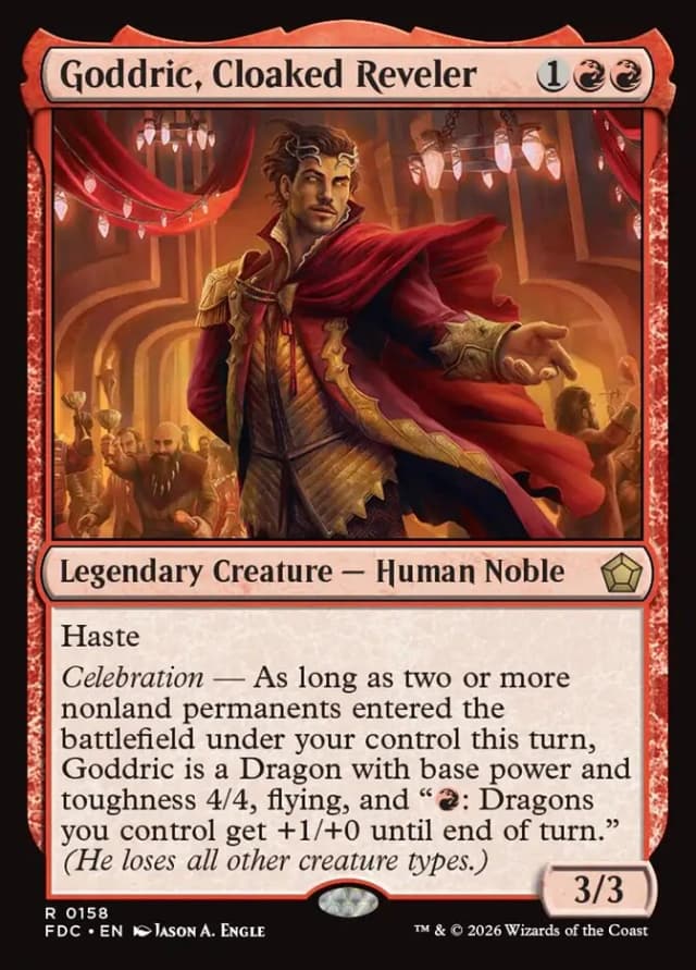 Goddric, Cloaked Reveler image