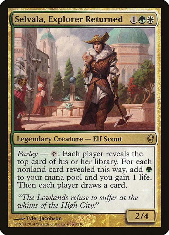 Selvala, Explorer Returned image