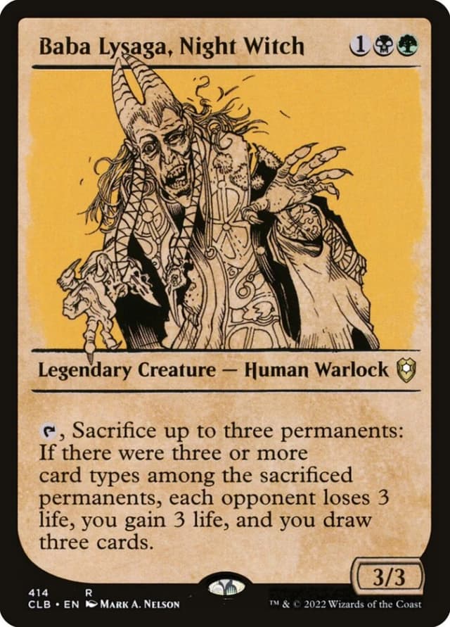 Baba Lysaga, Night Witch image