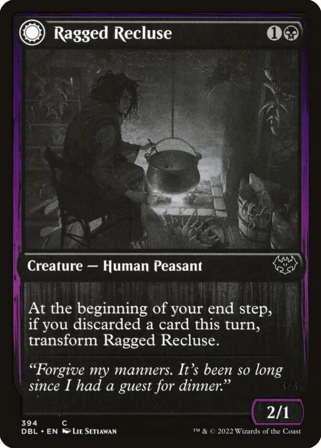 Ragged Recluse // Odious Witch image