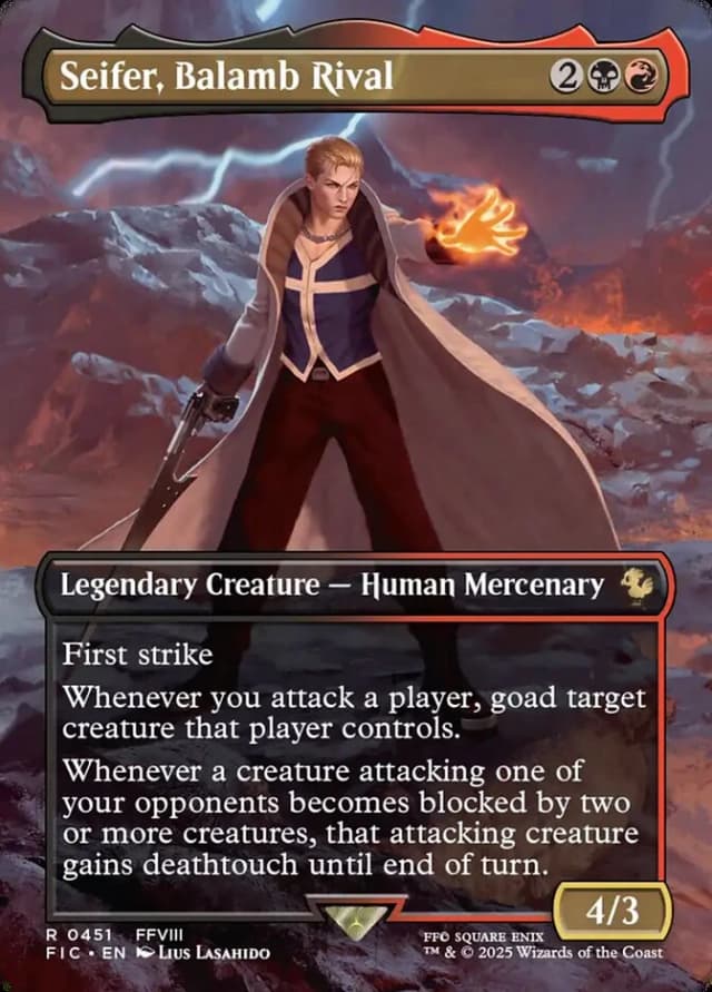 Seifer, Balamb Rival image