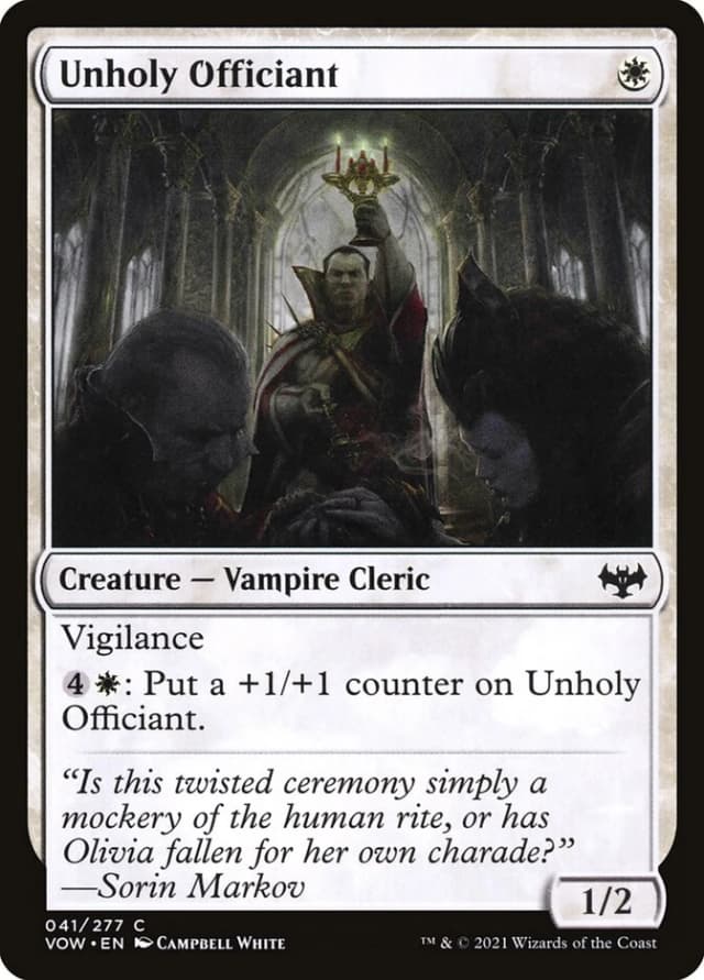 Unholy Officiant image
