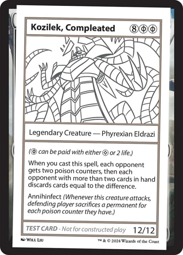 Kozilek, Compleated image
