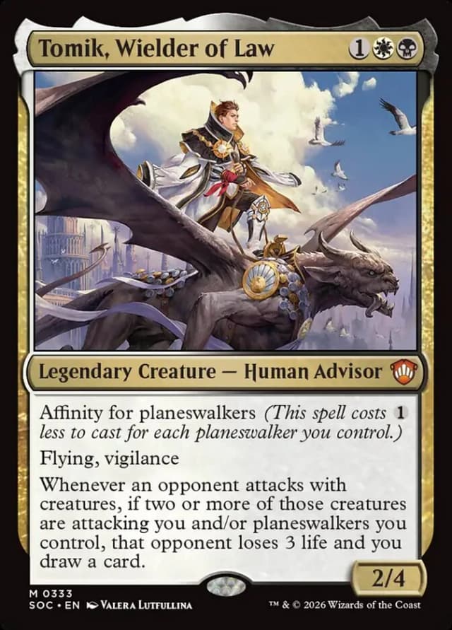Tomik, Wielder of Law image