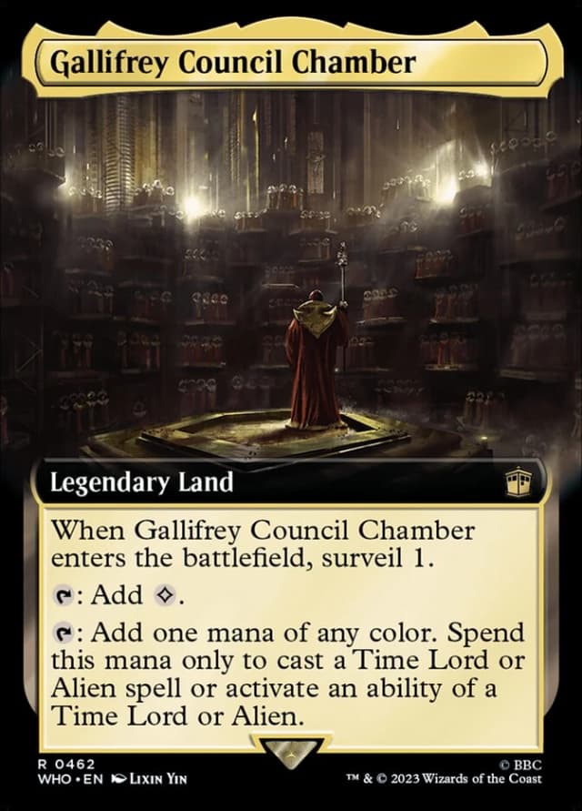 Gallifrey Council Chamber image