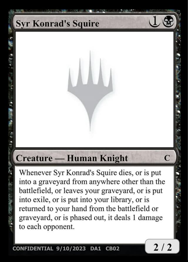 Syr Konrad's Squire image