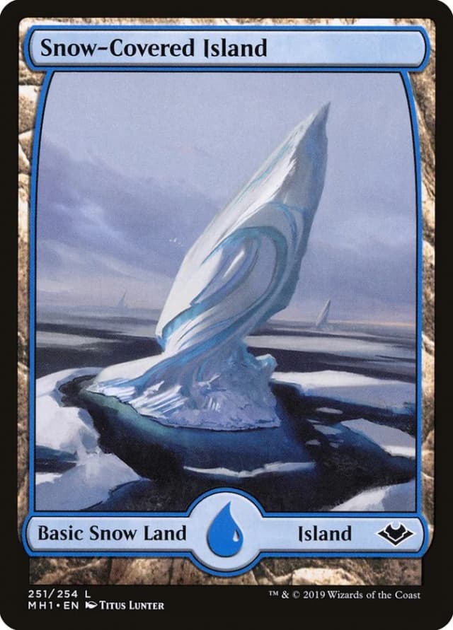 Snow-Covered Island image