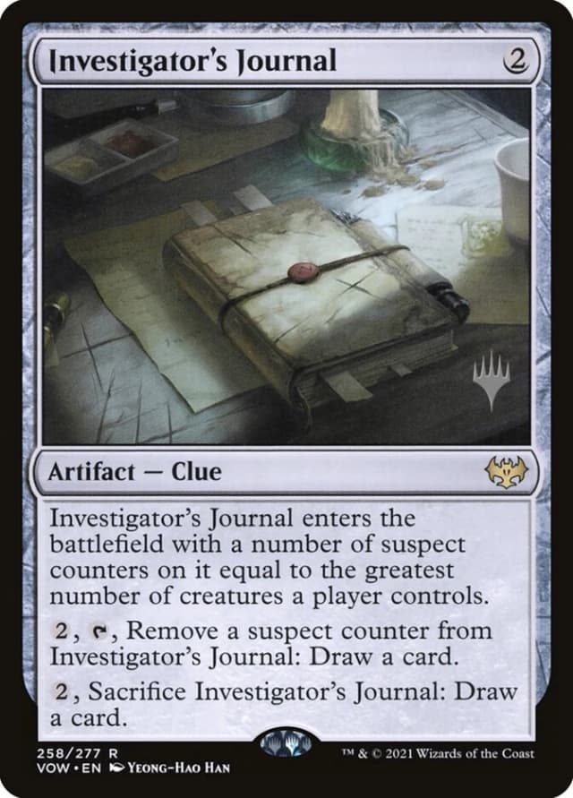 Investigator's Journal image
