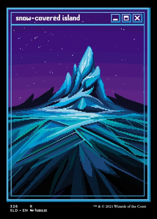 Snow-Covered Island image