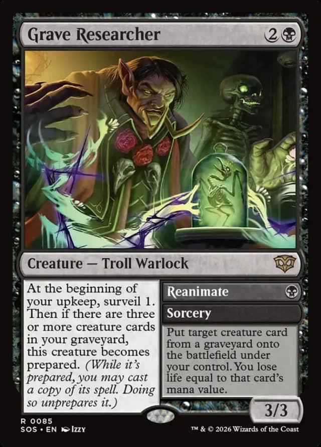 Grave Researcher // Reanimate image