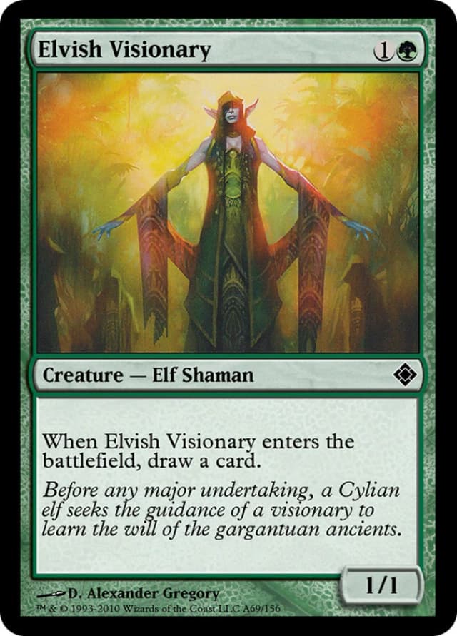 Elvish Visionary image