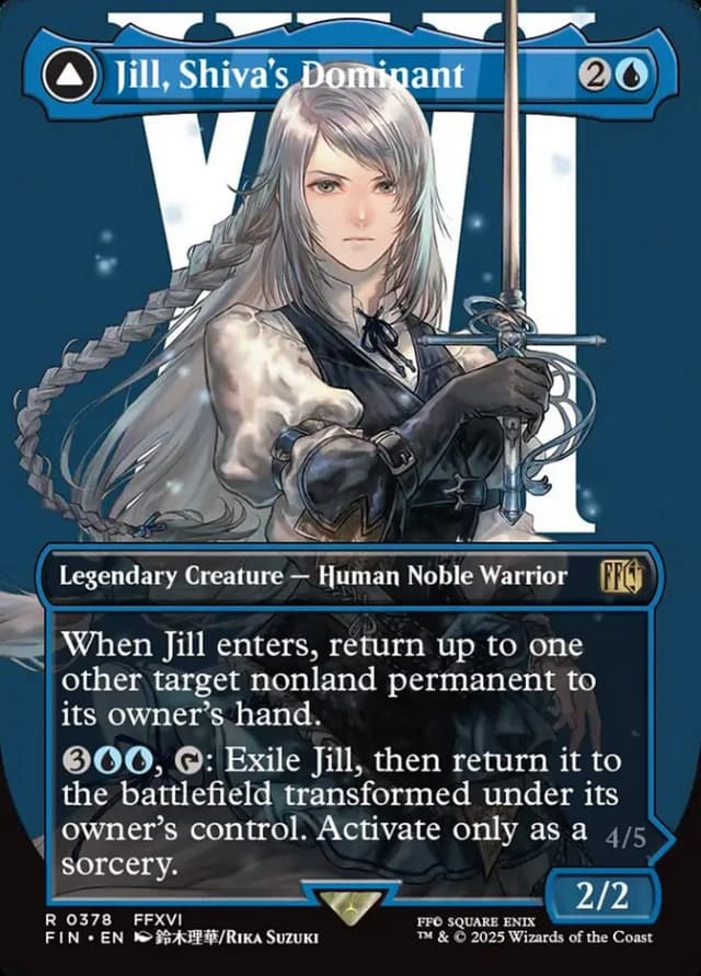 Jill, Shiva's Dominant // Shiva, Warden of Ice image