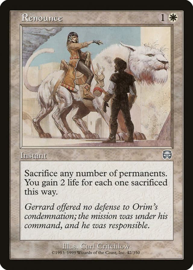 Renounce image