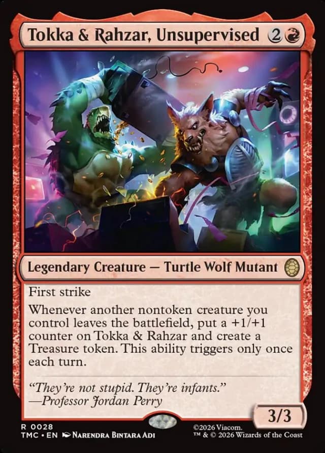 Tokka & Rahzar, Unsupervised image