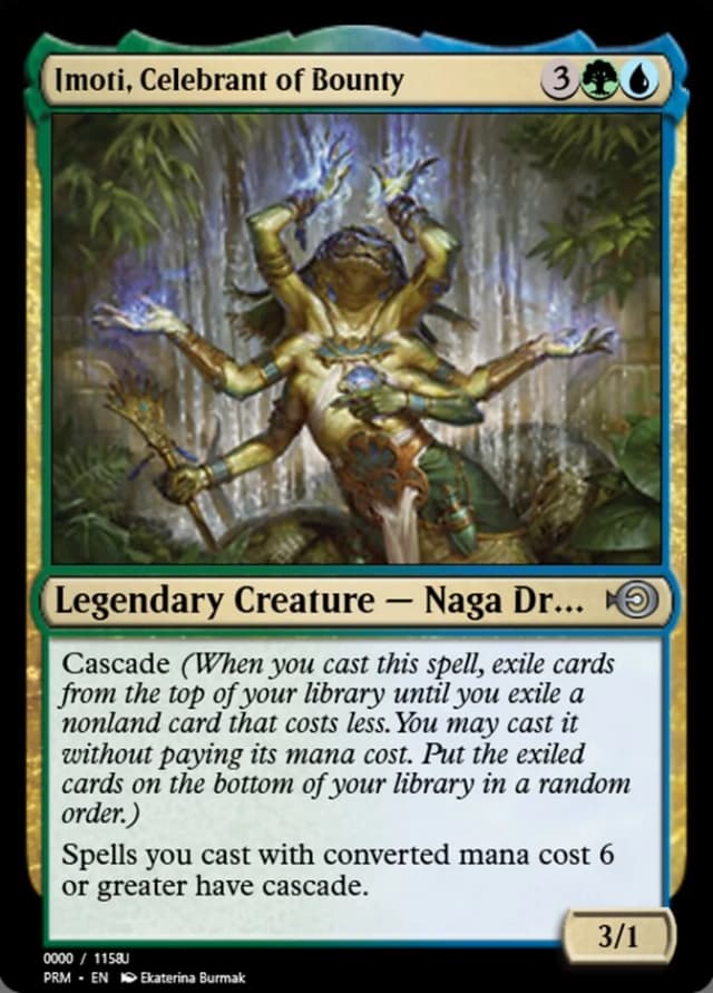 Imoti, Celebrant of Bounty image