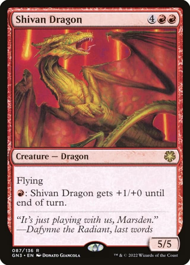 Shivan Dragon image